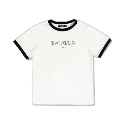 Balmain Kids Logo Printed T-Shirt