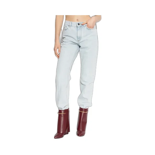 Givenchy Logo-Patch Straight-Leg Jeans