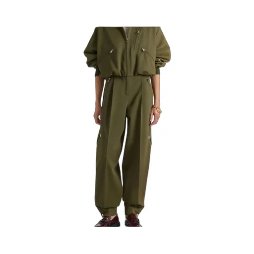 Givenchy Zip-Detailed Pleated Trousers