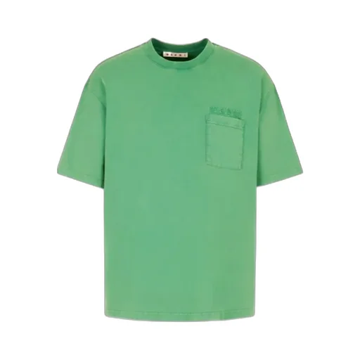 Marni Logo Patch Crewneck T-Shirt