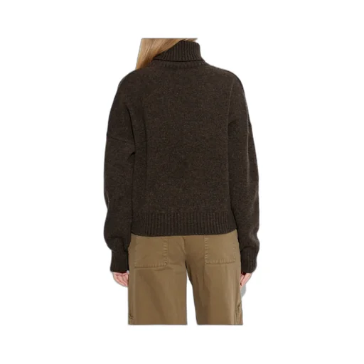 Src Roll-Neck Logo-Embroidered Sweater
