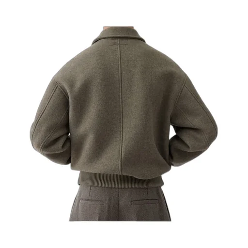 Jacquemus The Feltro Logo Embroidered Bomber Jacket