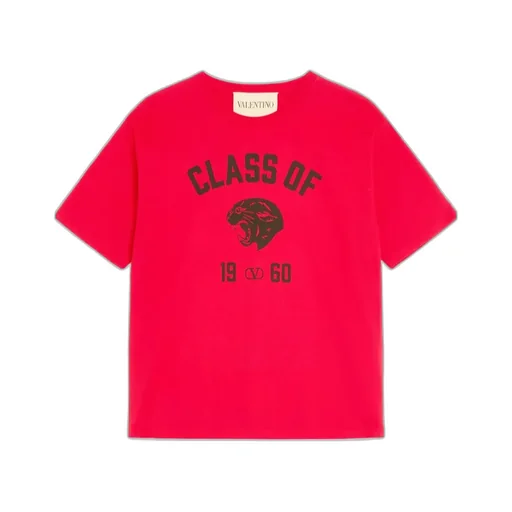 Valentino Panther Printed Crewneck T-Shirt
