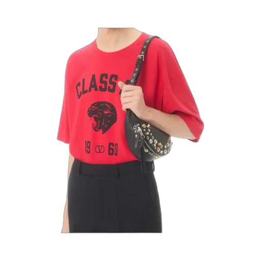 Valentino Panther Printed Crewneck T-Shirt