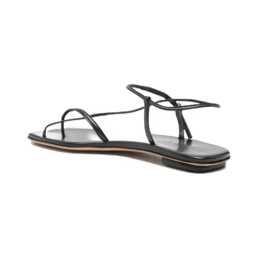 Open-Toe Flat Sandals