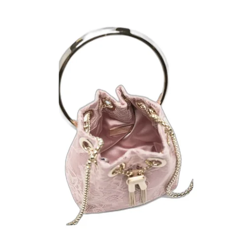 Jimmy Choo Lace Top Handle Bag