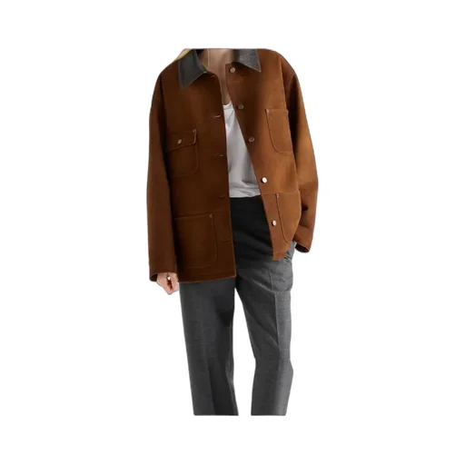 Suede Caban Jacket