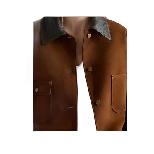 Suede Caban Jacket