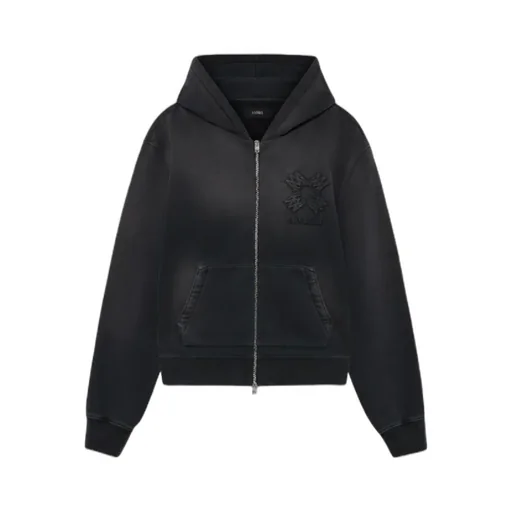 Amiri Ma Quad Zip-Up Hoodie