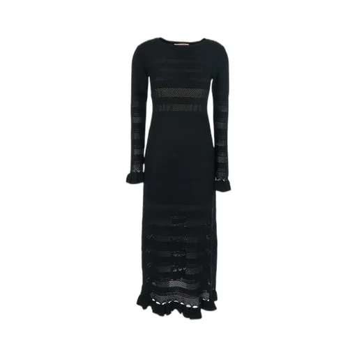 Twinset Long-Sleeved Ruffled Dress