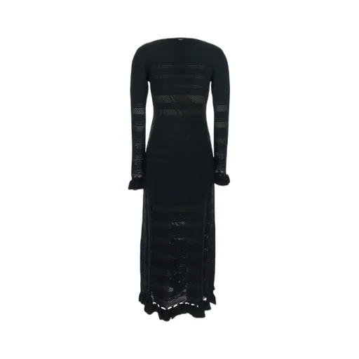 Twinset Long-Sleeved Ruffled Dress