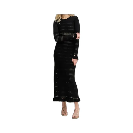 Twinset Long-Sleeved Ruffled Dress