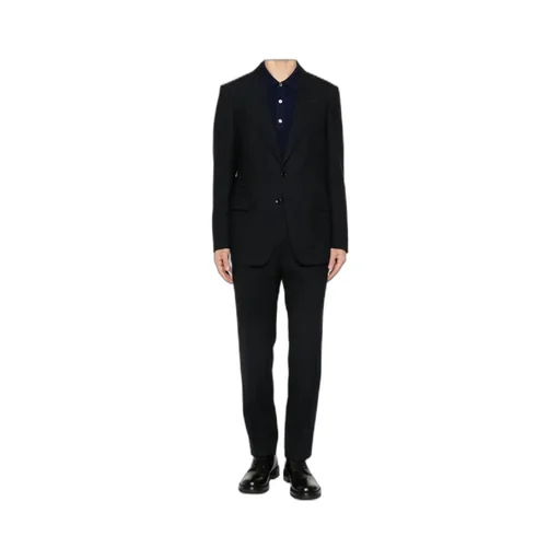 Tom Ford Long-Sleeved Knitted Polo Shirt
