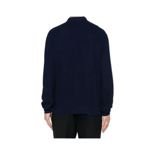 Tom Ford Long-Sleeved Knitted Polo Shirt