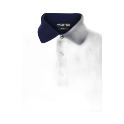 Tom Ford Long-Sleeved Knitted Polo Shirt