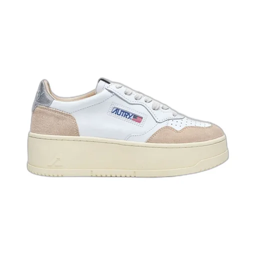 Autry Medialist Platform Lace-Up Sneakers