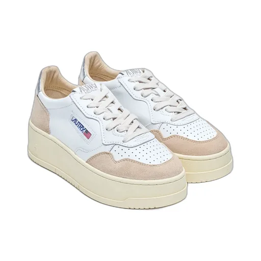 Autry Medialist Platform Lace-Up Sneakers