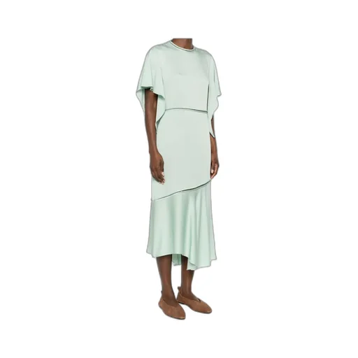 Ruffled Midi Dress