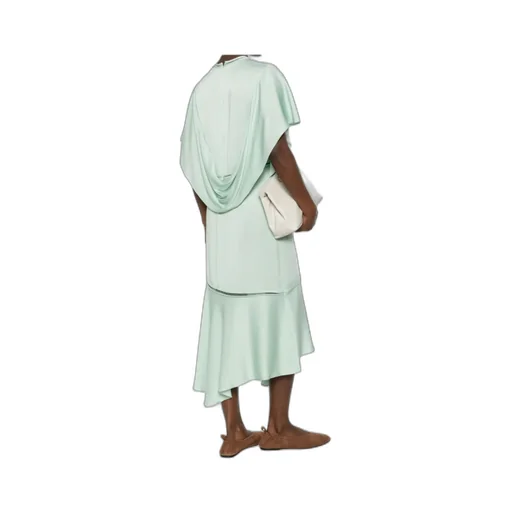 Ruffled Midi Dress
