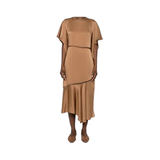 Ruffled Midi Dress