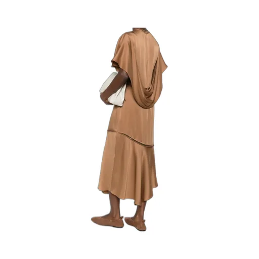 Ruffled Midi Dress