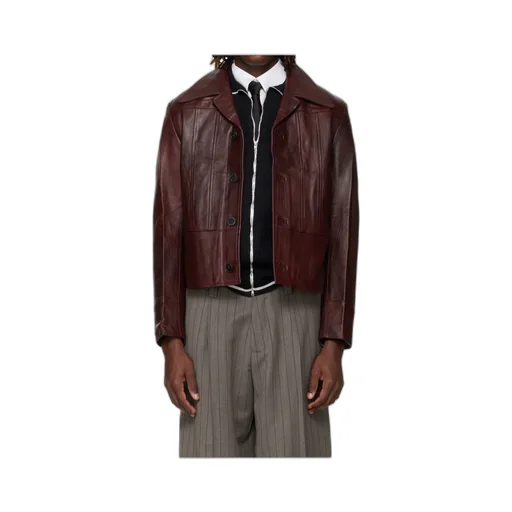 Nick's Button-Down Leather Jacket