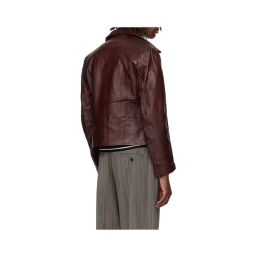 Nick's Button-Down Leather Jacket