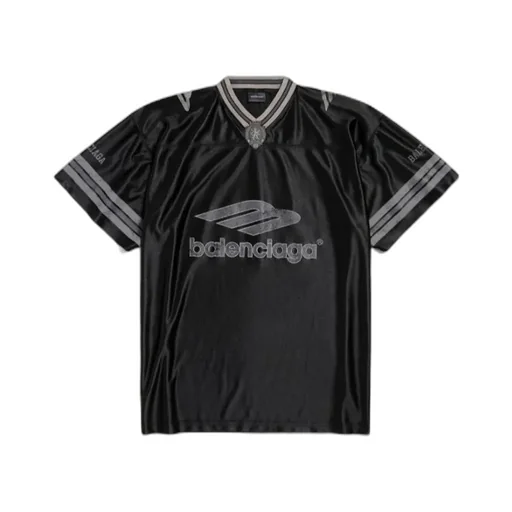 3B Football V-Neck T-Shirt Oversized In
