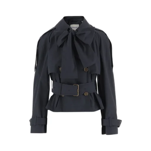 Short Canvas Trerose Trench Coat
