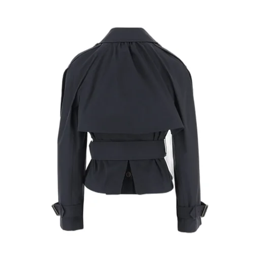 Short Canvas Trerose Trench Coat