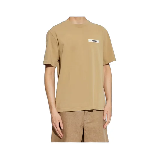Jacquemus Logo Patch Crewneck T-Shirt