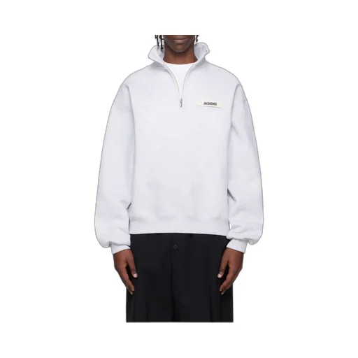 Jacquemus Logo Patch High-Neck Sweatshirt