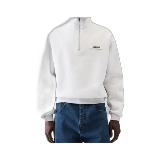 Jacquemus Logo Patch High-Neck Sweatshirt