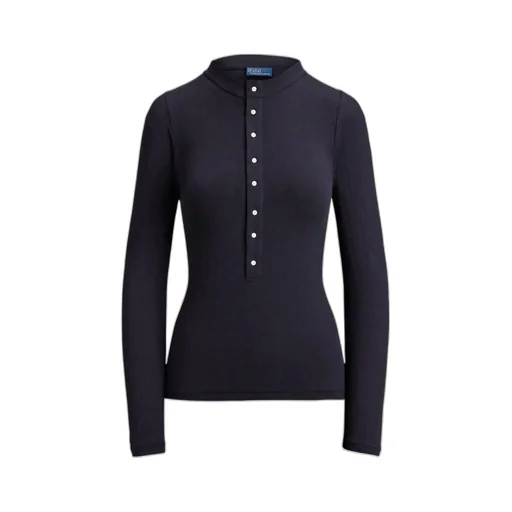 Long-Sleeved Knitted T-Shirt