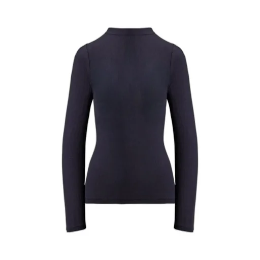 Long-Sleeved Knitted T-Shirt