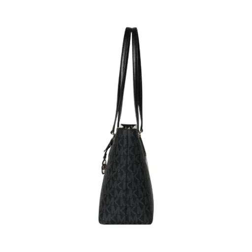 Two-Tone Iconic Logo Shoulder Bag