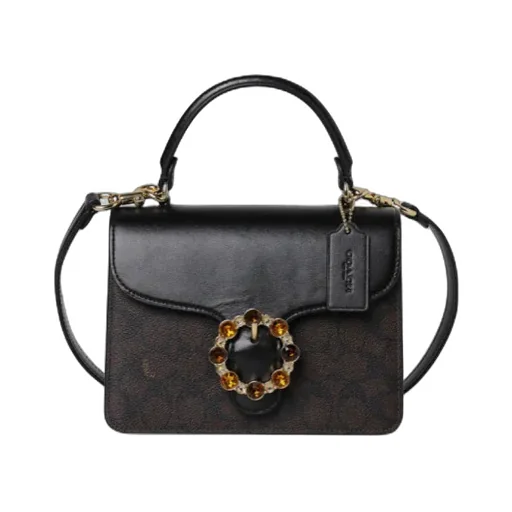 Courtney Top Handle Bag In Signature Canvas