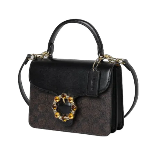 Courtney Top Handle Bag In Signature Canvas