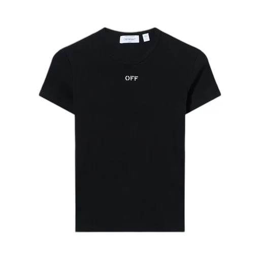 Off-White Off Stamp Rib Basic T-Shirt