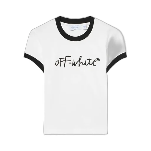 Off-White Crewneck Short-Sleeved T-Shirt
