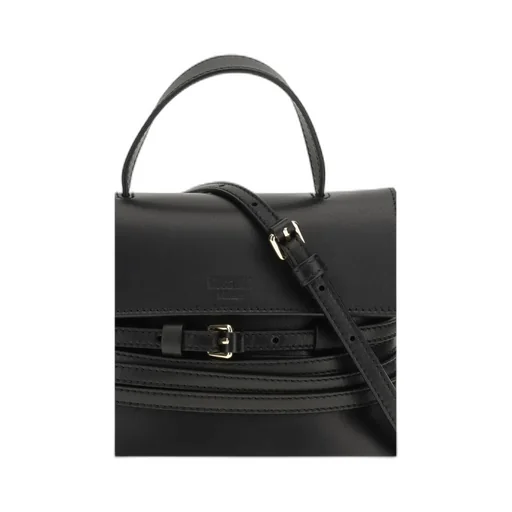 Moschino Tie Me Logo Embossed Tote Bag
