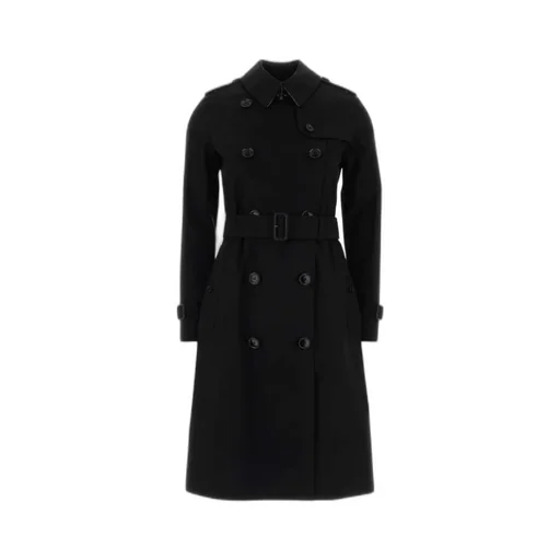 Burberry Double Breasted Belted Trench Coat