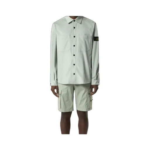 Button Patch Shirt