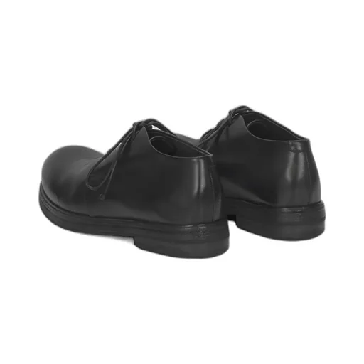 Zucca Zeppa Black Derby Shoes