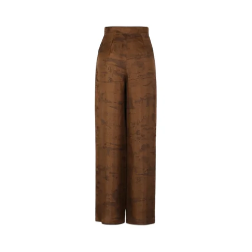 High-Waisted Casual Pants