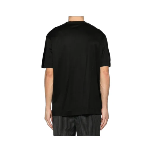 Velvet-Panel T-Shirt