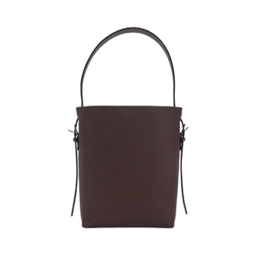 Valextra Open Top Mini Bucket Bag