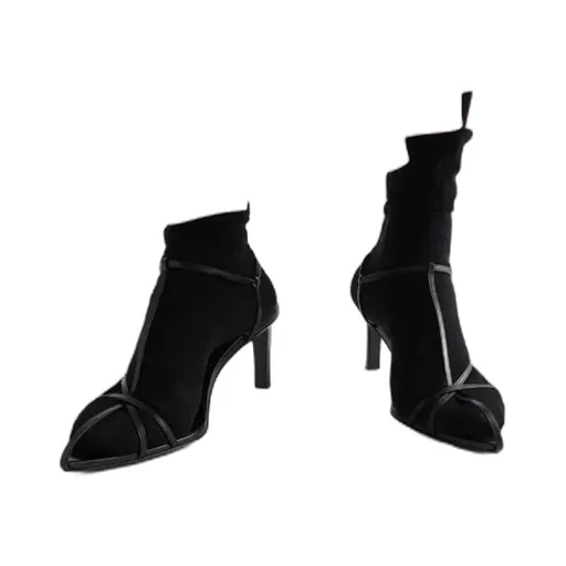 Jil Sander Pointed-Toe Heeled Sandals