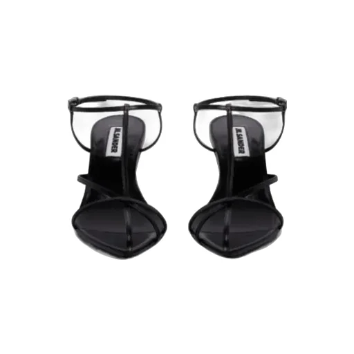 Jil Sander Pointed-Toe Heeled Sandals