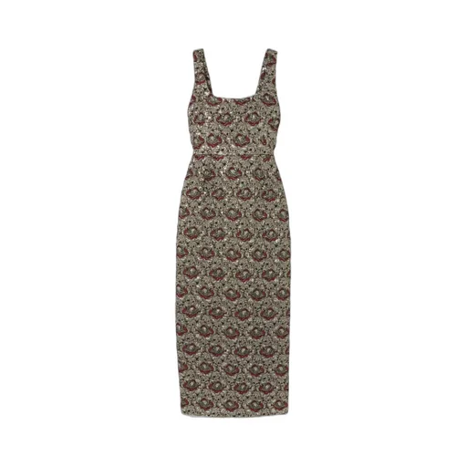 Ravenna Jacquard Midi Dress